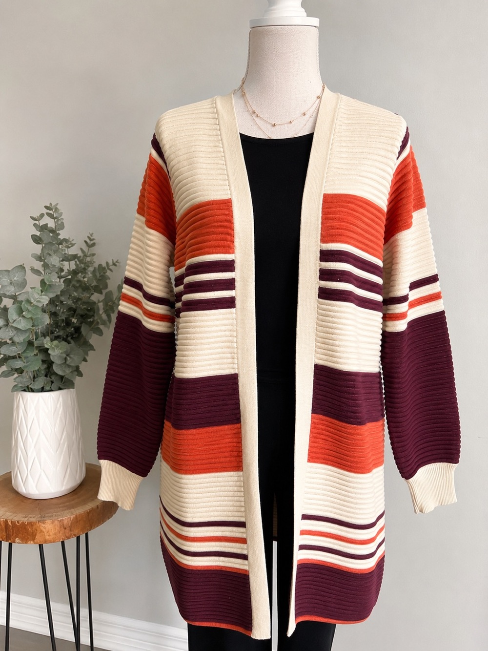 Roxy long sweater cardigan